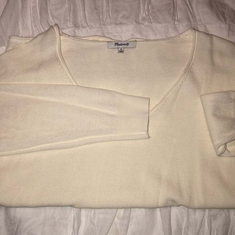 Madewell cream sweater